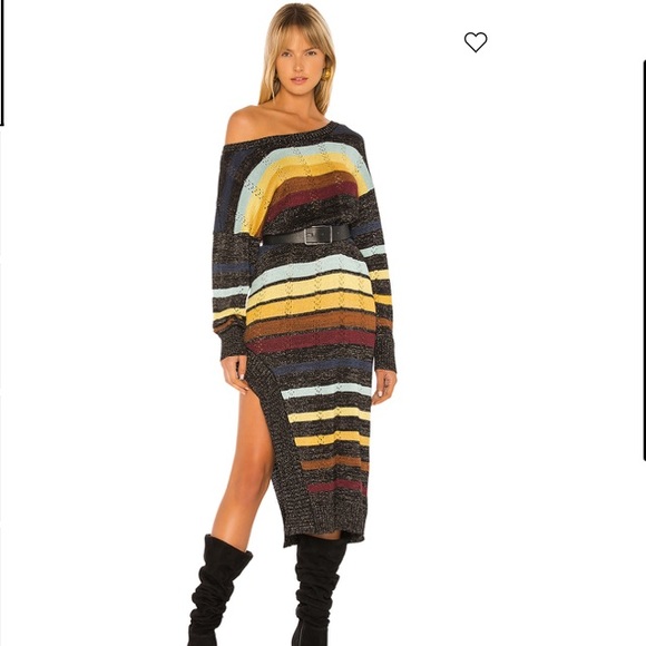 Jen’s Pirate Booty Swallowtail Maxi Knit Dress size XS / S - Picture 2 of 5